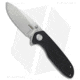 Kubey Belus Folding Knife, 2.95in, AUS-10, Drop Point Blade, G10 Black Handle, Gray/Black, 7.10in, BHQ-192554