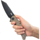 Kubey Flash Linerlock Tan