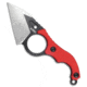 Kubey Knives Kubey Hippocam EDC Fixed Blade Knife Red G-10 2.4" Two-Tone KU166D, Red, D2, adult, BHQ-192532