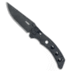 Kubey Knives Kubey Hound Crossbar Lock Knife Black G-10 3.4" Black Stonewash, Black, Sandvik 14C28N, adult, BHQ-206181