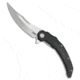 Kubey Knives Kubey Knives Wave Crest Liner Lock Knife Black G-10 3.8" Satin, Black, 14C28N, adult, BHQ-221291