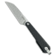 Kubey Knives Kubey Knives YAG Sheepsfoot Fixed Blade Knife Black G-10 2.4" SW, Black, 14C28N, adult, BHQ-227550