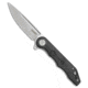 Kubey Knives Kubey Mizo Liner Lock Knife Black G-10 3.2" Bead Blast 14C28N, Black, 14C28N, adult, BHQ-225110