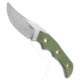 Kubey Knives Kubey Willumsen Hunter Fixed Blade Knife Green G-10 3.4" Stonewash, Green, 14C28N, adult, BHQ-200446