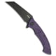 Kubey Anteater Folding Knife, 3.43in, 14C28N, Hawkbill Blade, G-10, Purple Handle, Purple/Black, 8.03 inch, BHQ-222802