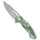 Kubey Kubey Dugu Liner Lock Knife Camo G-10 2.9&quot; Stonewash 14C28N, Camo, 14C28N, adult, BHQ-221285