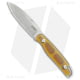 Kubey Dust Devil Fixed Blade Knife, 3.23in, Sandvik 14C28N, Spear Point Blade, Ultem Yellow Handle, Gray/Yellow, 7.99in, BHQ-200436