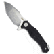 Kubey Kubey Golf EDC Fixed Blade Knife Black G-10 3.1" Bead Blast AUS-10 KU230C, Black, AUS-10, adult, BHQ-192534
