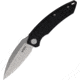Kubey Leaf Linerlock Black