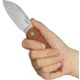 Kubey Microburst Fixed Blade Brn Mic, KUB455B