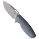 Kubey Kubey Tityus Frame Lock Knife Blue Titanium 3.4" Bead Blast*DISCOUNT*, Blue, 14C28N, adult, BHQ-231309