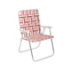 Kuma Outdoor Gear Backtrack Chair, Neopolitan, Brown/Vanilla/Pink, 830-KM-BTC-NP
