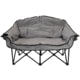 Kuma Outdoor Gear Bear Buddy/Double Chair, Heather Grey, 490-KM-BBDC-HG