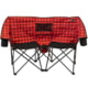 Kuma Outdoor Gear Kozy Bear Chair, Red/Black, 872-KM-KBDC-RB