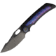 Kunwu Knives Jericho Framelock Timascus, KUNK713T4