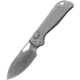 Kunwu Knives Pulsar Texture Titanium Elmax