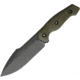 Kunwu Knives Stiffy G Fixed Blade Grn Tflon, KUNF712GN1