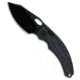 Kunwu Kunwu Knives X-Padre XT Lock Knife Black/Blue G-Mascus 3.3" DLC, Black/Blue, Elmax, adult, BHQ-218596