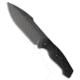 Kunwu Kunwu Stiffy G Fixed Blade Knife Black Micarta 6.1" Teflon Coated, Black, ASSAB 88, adult, BHQ-228897