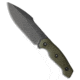 Kunwu Kunwu Stiffy G Fixed Blade Knife OD Green Micarta 6.1" Teflon Coated, OD Green, ASSAB 88, adult, BHQ-228900