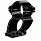 Kwik-Site See-Thru Mount For Weaver Style Base KS202B