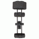 Kwikee Kwiver 4 Arrow Quiver, Air Curve, Lightweight Archery Quivers, Black, K4AIRCBLK