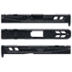 L2D Combat Catalyst Slide RMR Ready, Fits Glock 19 Gen 5, DLC Black, LD-S-C-195-BLK