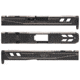 L2D Combat Catalyst Slide RMR Ready, Fits Glock 19 Gen 5, DLC Metallic Grey, LD-S-C-195-MG