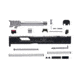 L2D Combat Complete Tyton Upper Threaded, Fits Glock 19 Gen 3, Black/Stainless, LD-CU-T-193-FT-BLK-SS