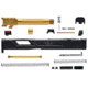 L2D Combat Complete Tyton Upper Threaded, Fits Glock 19 Gen 3, Black/TIN LD-CU-T-193-FT-BLK-TIN