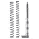 L2D Combat Enhanced Striker, Glock 43/43X/48, Stainless, LD-PK-EFP-43-SS