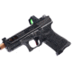 L2D Combat Glock 19 Gen3 Reaction Series Magwell, Black, LD-P-MW-193-BLK