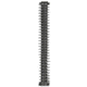 L2D Combat Guide Rod, Glock 17 Gen 3 Standard Frame, Stainless Fluted, Black, LD-PK-GR-SF-BLK