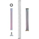 L2D Combat Guide Rod, Glock 17 Gen 3 Standard Frame, Stainless Fluted, Chameleon, LD-PK-GR-SF-CML