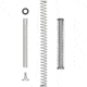 L2D Combat Guide Rod, Glock 17 Gen 3 Standard Frame, Stainless Fluted, Stainless, LD-PK-GR-SF-SS