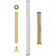 L2D Combat Guide Rod, Glock 17 Gen 3 Standard Frame, Stainless Fluted, Titanium Nitride, LD-PK-GR-SF-TIN
