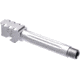 L2D Combat Precision Match Fluted/Threaded Barrel, Glock 17, Stainless, LD-BBL-PM-17-FT-SS