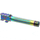 L2D Combat Precision Match Threaded Barrel, Glock 17, 9mm, 1-10 RH, 1/2x28, Gen 5, Chameleon, LD-BBL-PM-175-FT-CML