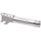 L2D Combat S&amp;W M&amp;P Shield 9MM Threaded Barrel, Silver, LD-BBL-PM-S9-FT-SS