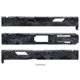 L2D Combat Tyton Slide RMR Ready, Fits Glock 17 Gen 3, Dark Multicam Cerakote, LD-S-T-173-DM