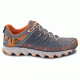 La Sportiva Helios Trail Running Shoe - Men's-Grey/Orange-10.7 US / 44 EU