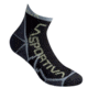 La Sportiva Long Distance Socks, Carbon/Apple Green, Medium, 29S-900705-M