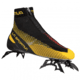 La Sportiva Mega Ice Evo Climbing Shoes - Mens, Black/Yellow, 43.5, ZFCS031-K00Y00-43.5
