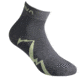 La Sportiva Short Distance Socks, Carbon/Apple Green, Large, 29U-900705-L