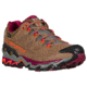 La Sportiva Ultra Raptor II Leather GTX Hiking Shoes - Womens, Taupe/Red Plum W, 37, 34I-801502W-37