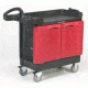 Lagasse Brothers TradeMaster Mobile Cabinet Carts and Work Centers, Rubbermaid 453588 BLA Contractor's Cart