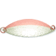 Lake Clear Wabbler Attractor Spoon, #1 1/2 &amp; 1/2 3-1/8in No Hook, 1/3oz, Silver/Copper Nu-Wrinkle, LCW1HSCN-HHSCN