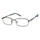 LAmy 7013 Progressive Prescription Eyeglasses - Frame Gunmetal, Size 50/16mm CU701301