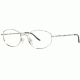 LAmy C by L'Amy 503 Single Vision Prescription Eyeglasses - Frame Platnium, Size 50/17mm CYCBL50302