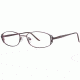LAmy C by L'Amy 505 Single Vision Prescription Eyeglasses - Frame Eggplant, Size 49/16mm CYCBL50501
